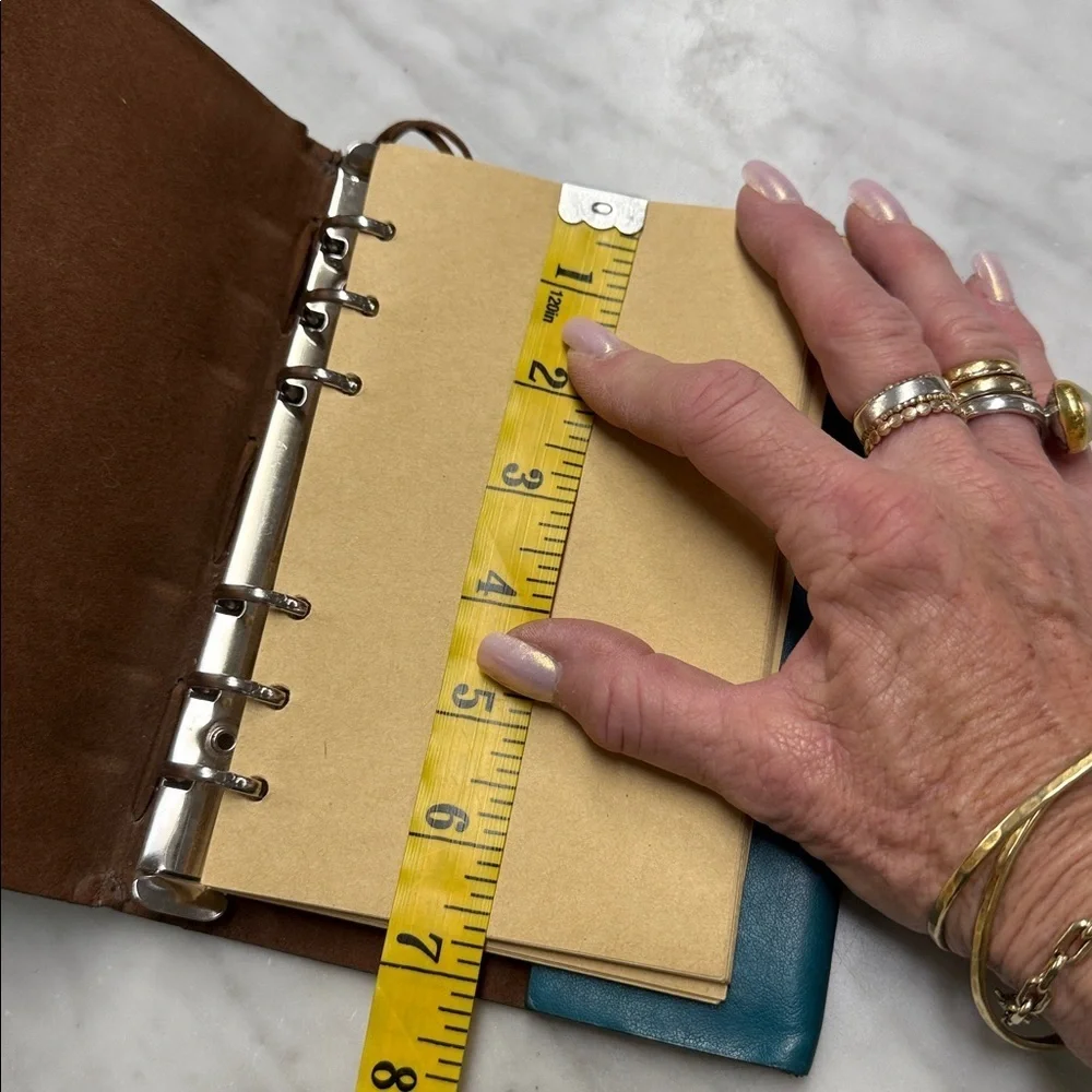 Maleden Leather Journal Diary Sketchpad Notebook Refillable Nautical Charm